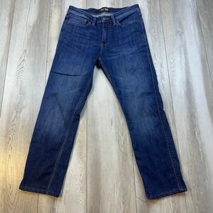 DU/ER Jeans Mens 30x28 Blue L2X Slim Fit Performance Coolmax Stretch Denim Men